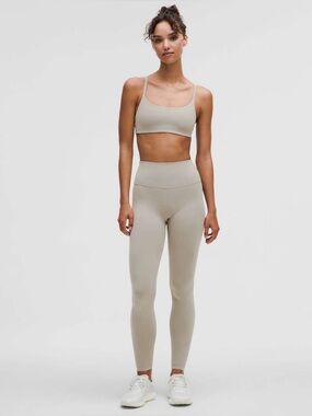 Lululemon Wunder Train High Rise Tight 28” in Riverstone